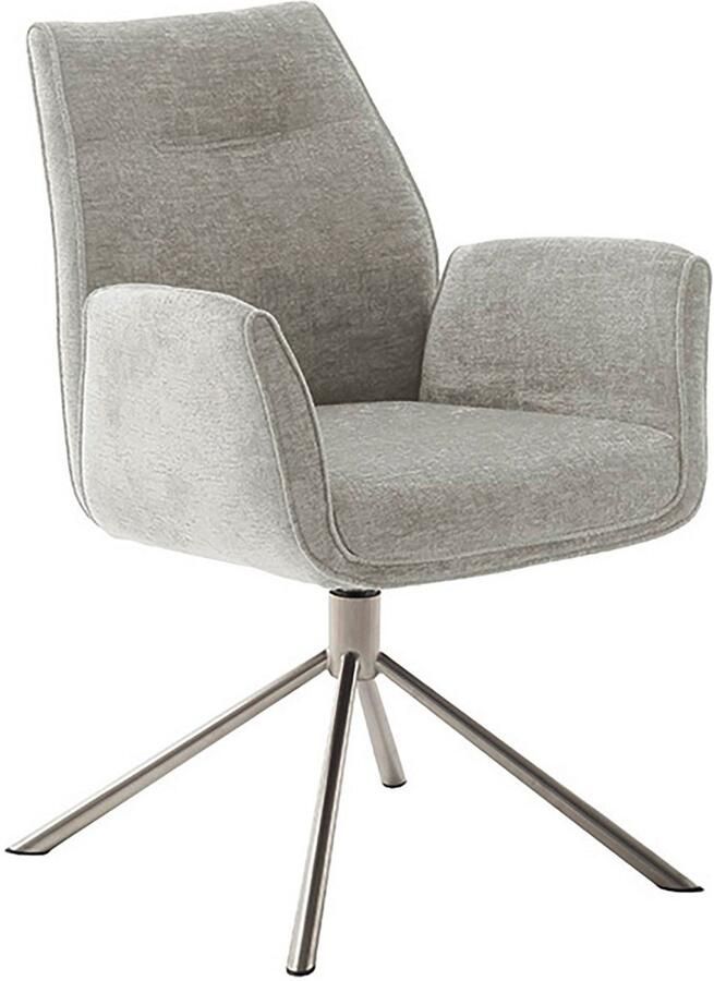 MCA furniture Eetkamerstoel Diveria (2-set) draaibaar 360° belastbaarheid 120 kg zithoogte ca. 50 cm - Foto 5