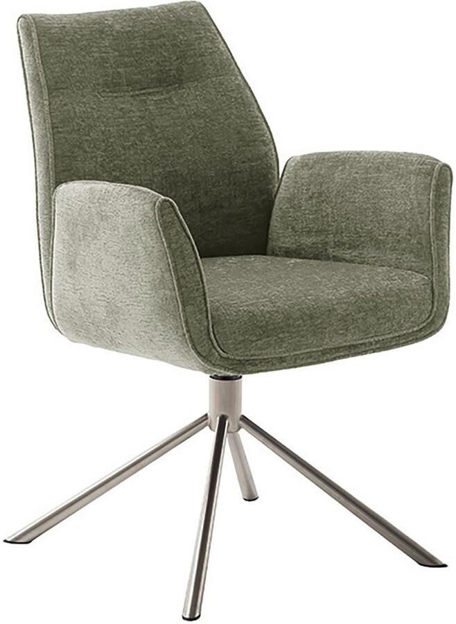 MCA furniture Eetkamerstoel Diveria (2-set) draaibaar 360° belastbaarheid 120 kg zithoogte ca. 50 cm - Foto 2