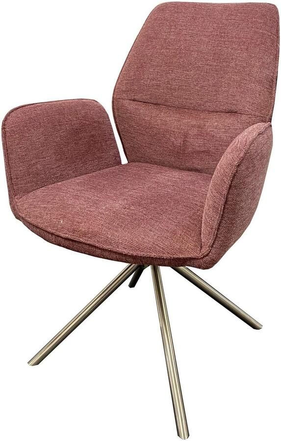 MCA furniture Eetkamerstoel Greyton (2-set) draaibaar 180° belastbaarheid 120 kg zithoogte ca. 50 cm - Foto 4