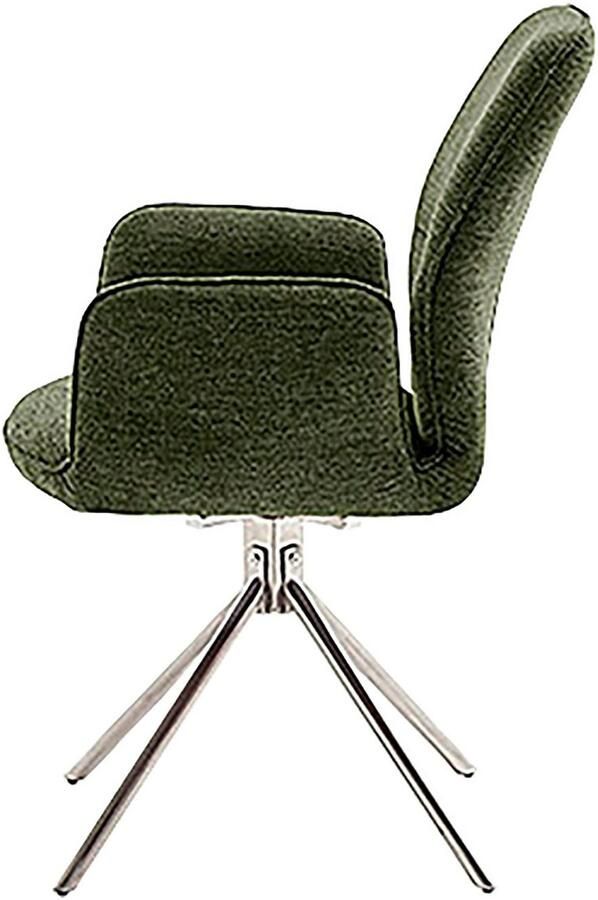 MCA furniture Eetkamerstoel Greyton (2-set) draaibaar 180° belastbaarheid 120 kg zithoogte ca. 50 cm - Foto 3