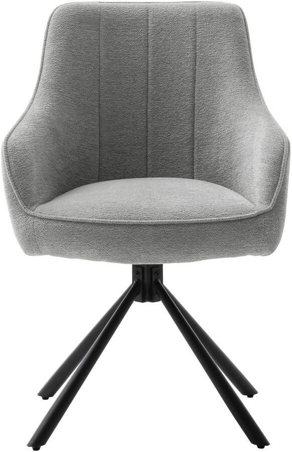 MCA furniture Eetkamerstoel KASAMA (2-pack) 180° draaibaar belastbaarheid 120 kg zithoogte ca. 51 cm - Foto 11