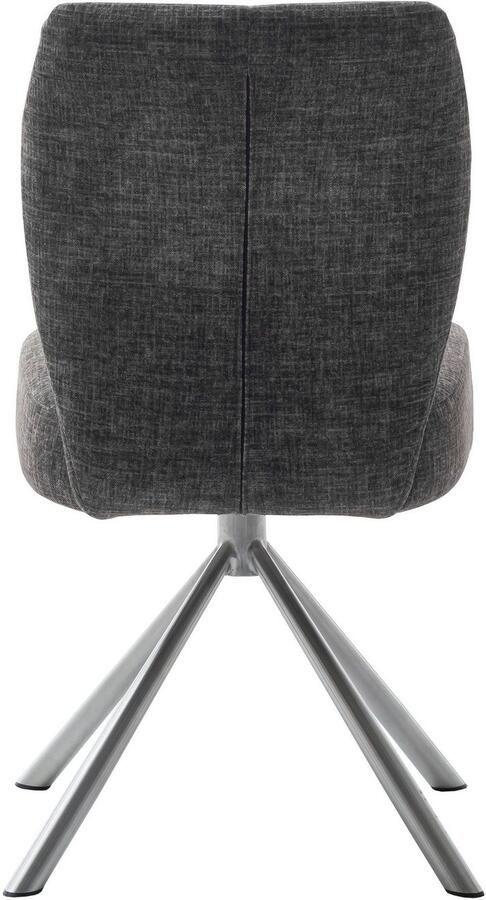 MCA furniture Eetkamerstoel KEA (2-pack) 360° pocketvering belastbaar 120 kg zithoogte ca. 50 cm - Foto 7