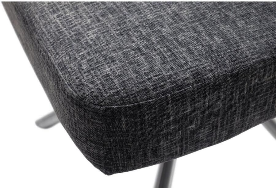 MCA furniture Eetkamerstoel KEA (2-pack) 360° pocketvering belastbaar 120 kg zithoogte ca. 50 cm - Foto 2