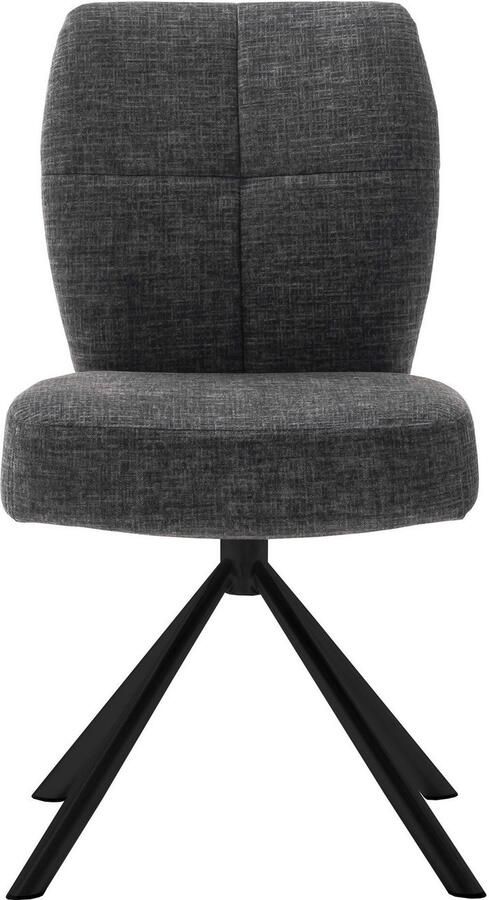 MCA furniture Eetkamerstoel KEA (2-pack) 360° pocketvering belastbaar 120 kg zithoogte ca. 50 cm - Foto 11