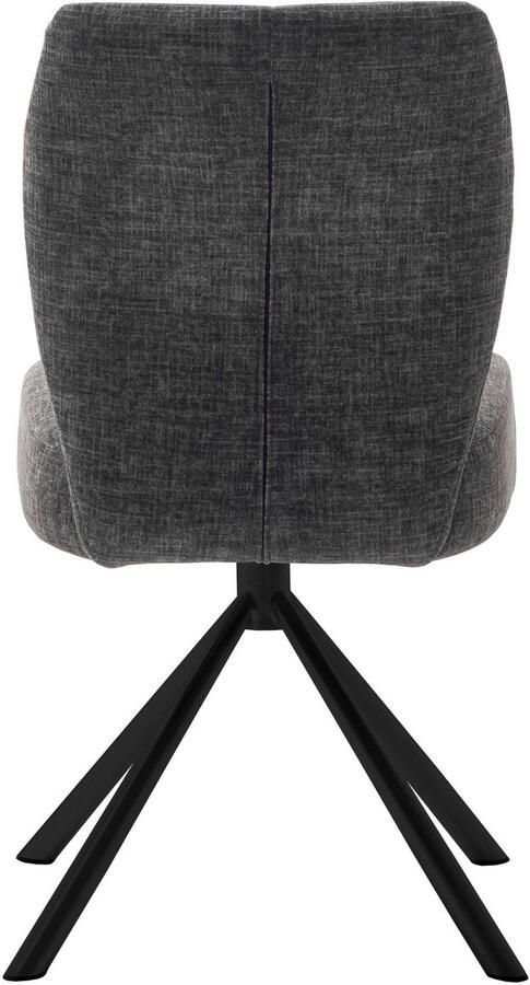 MCA furniture Eetkamerstoel KEA (2-pack) 360° pocketvering belastbaar 120 kg zithoogte ca. 50 cm - Foto 12