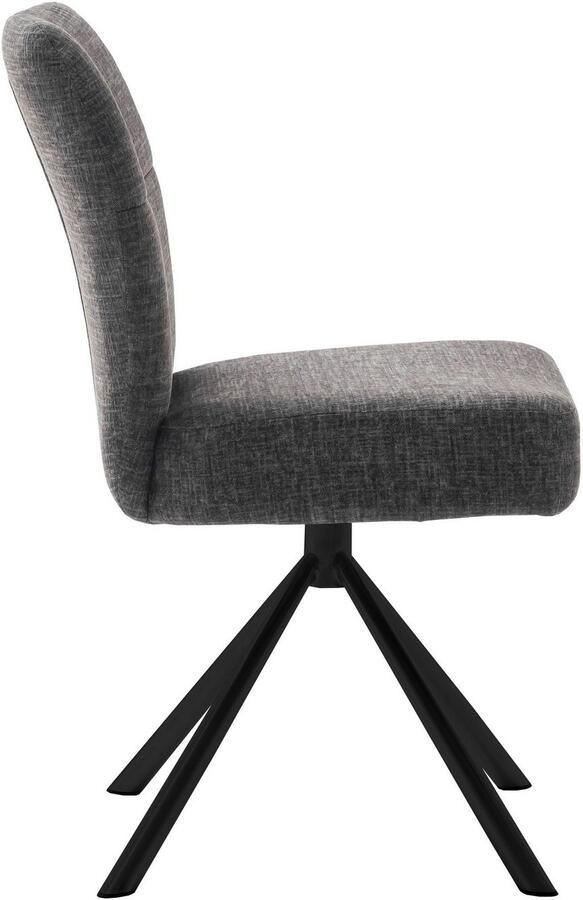 MCA furniture Eetkamerstoel KEA (2-pack) 360° pocketvering belastbaar 120 kg zithoogte ca. 50 cm - Foto 10