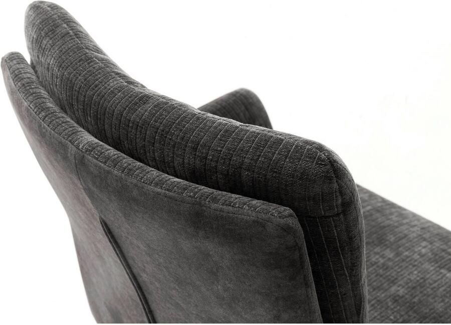 MCA furniture Eetkamerstoel MALIA (set 2 stuks) 360° draaibaar pocketvering zithoogte ca. 49 cm - Foto 3