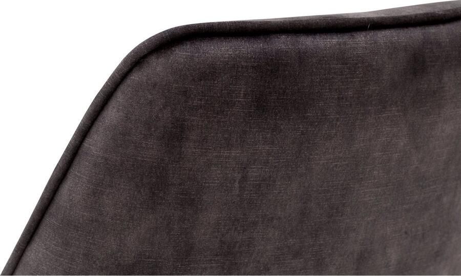 MCA furniture Eetkamerstoel OTTAWA Vintage suède-look met opstaande naad stoel belastbaar tot 120 kg (set 2 stuks) - Foto 9