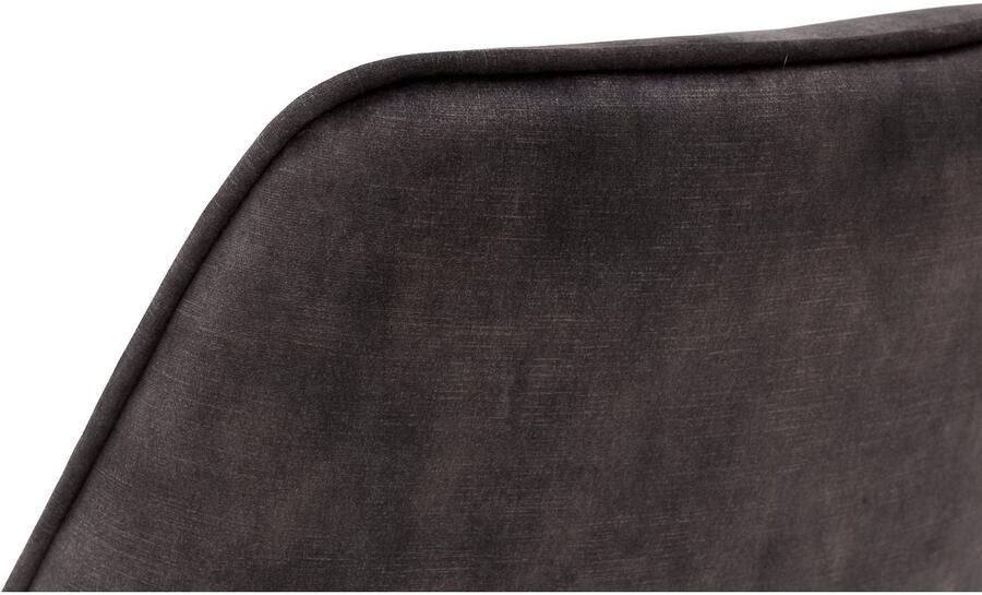 MCA furniture Eetkamerstoel OTTAWA Vintage suède-look met opstaande naad stoel belastbaar tot 120 kg (set 2 stuks) - Foto 10