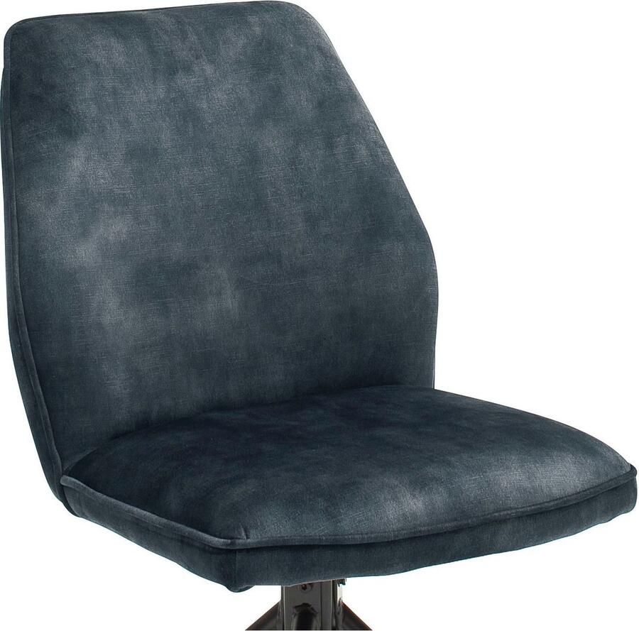 MCA furniture Eetkamerstoel OTTAWA Vintage suède-look met opstaande naad stoel belastbaar tot 120 kg (set 2 stuks) - Foto 1