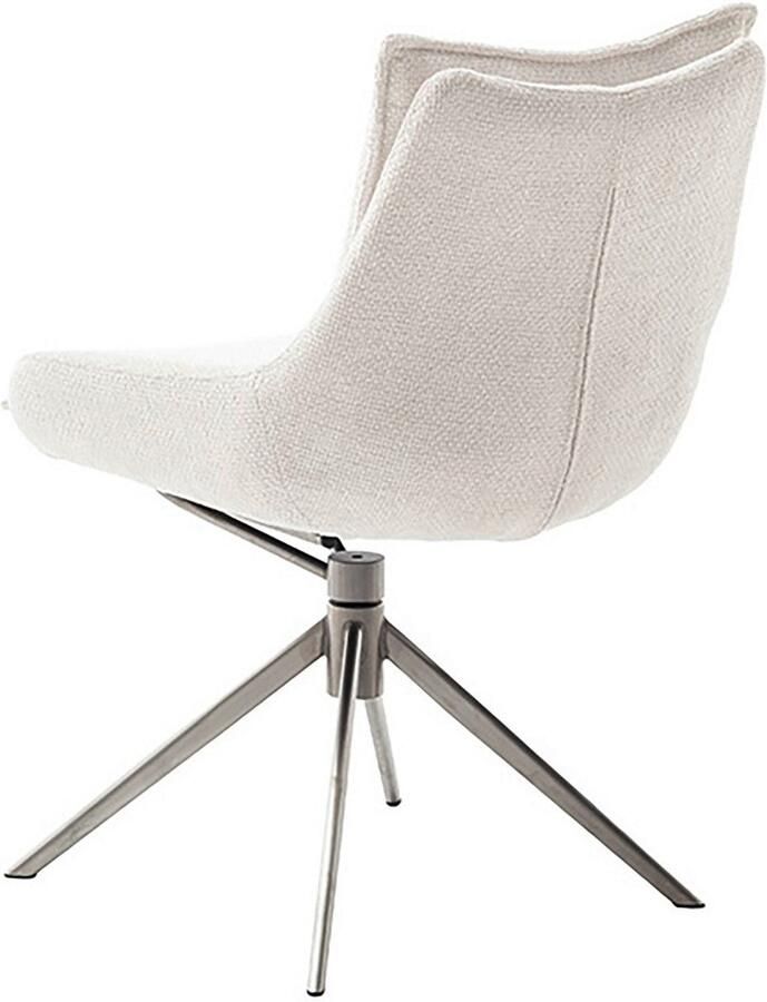 MCA furniture Eetkamerstoel Parker (2-set) draaibaar 360° draai- & schommelfunctie belastbaarheid 120 kg - Foto 2