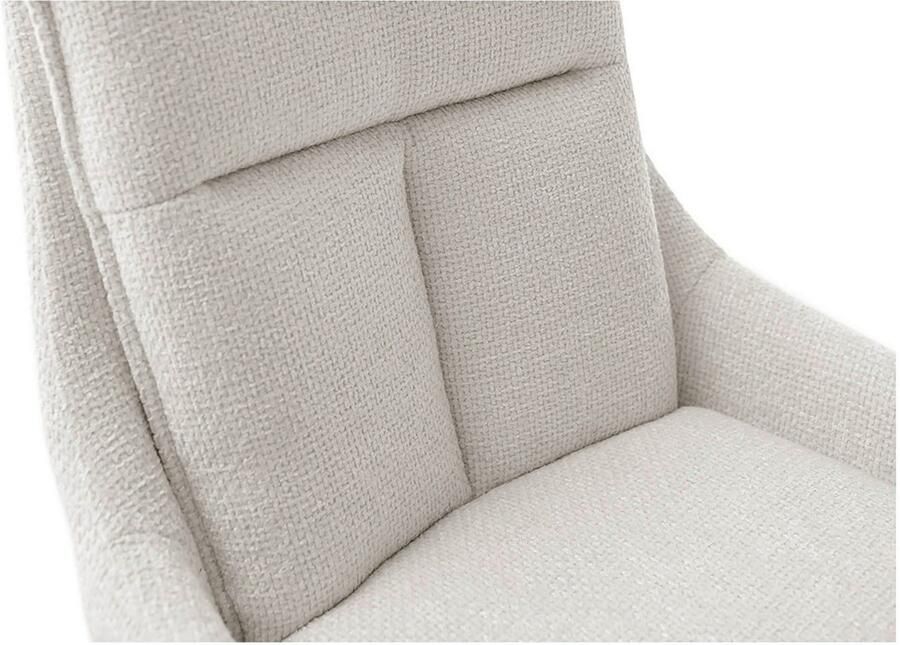 MCA furniture Eetkamerstoel Parker (2-set) draaibaar 360° draai- & schommelfunctie belastbaarheid 120 kg - Foto 4