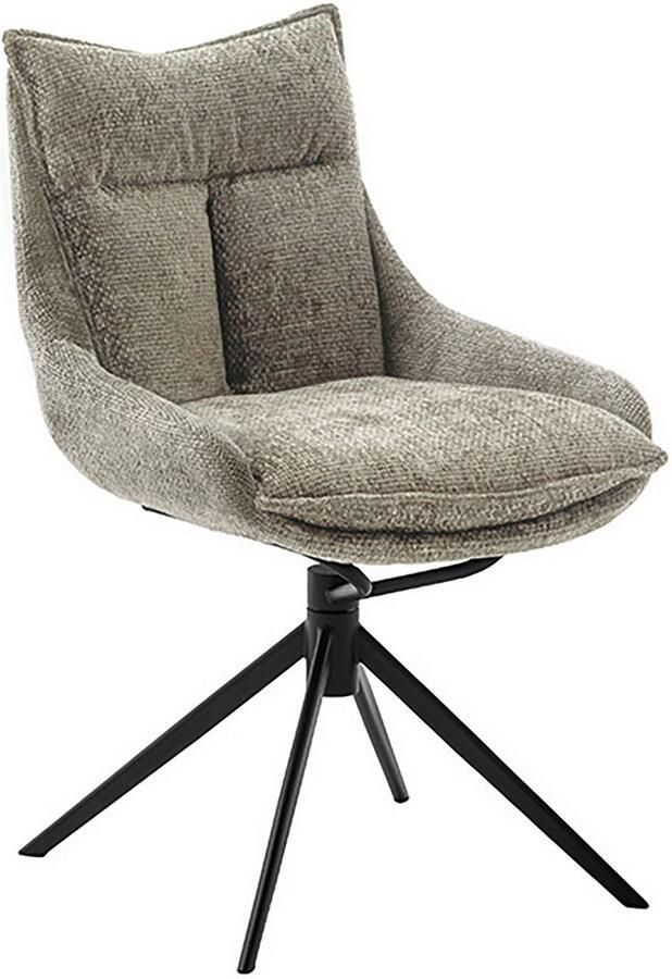 MCA furniture Eetkamerstoel Parker (2-set) draaibaar 360° draai- & schommelfunctie belastbaarheid 120 kg - Foto 2