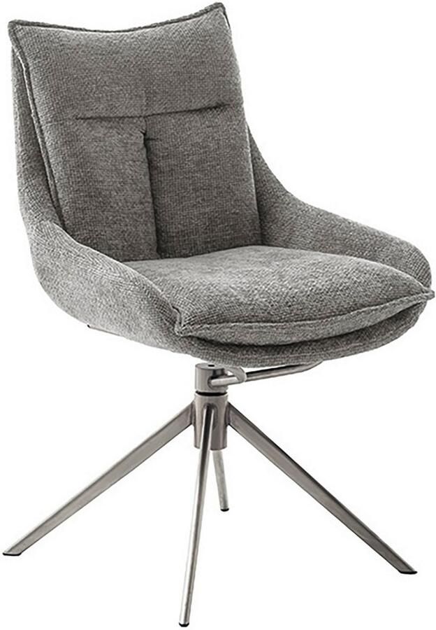 MCA furniture Eetkamerstoel Parker (2-set) draaibaar 360° draai- & schommelfunctie belastbaarheid 120 kg - Foto 2