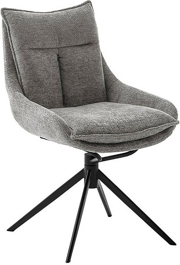 MCA furniture Eetkamerstoel Parker (2-set) draaibaar 360° draai- & schommelfunctie belastbaarheid 120 kg - Foto 7