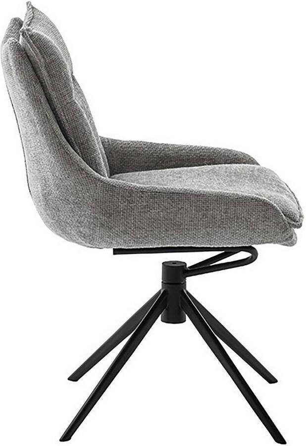 MCA furniture Eetkamerstoel Parker (2-set) draaibaar 360° draai- & schommelfunctie belastbaarheid 120 kg - Foto 6