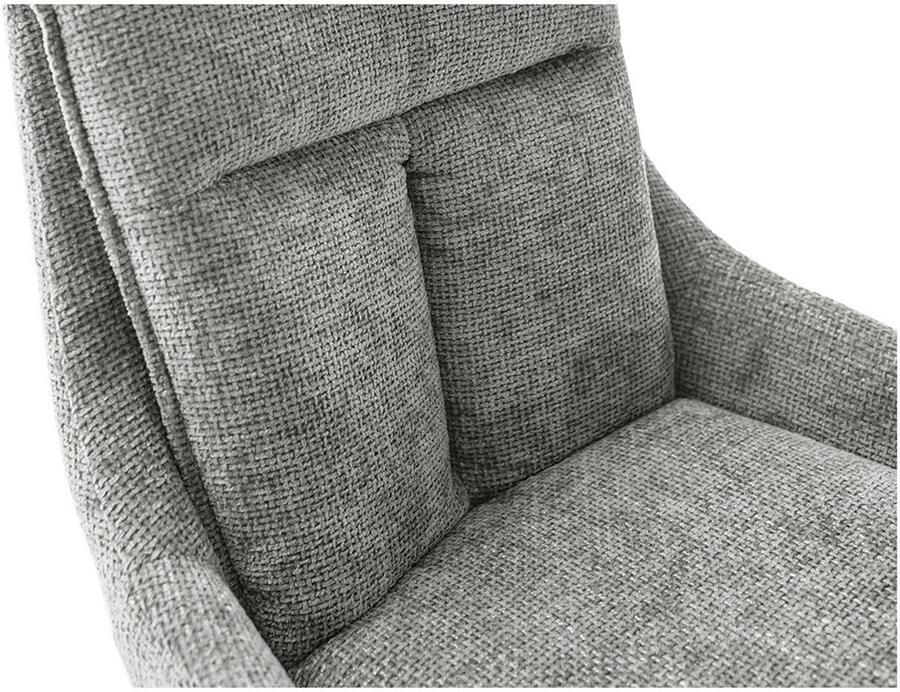 MCA furniture Eetkamerstoel Parker (2-set) draaibaar 360° draai- & schommelfunctie belastbaarheid 120 kg - Foto 2