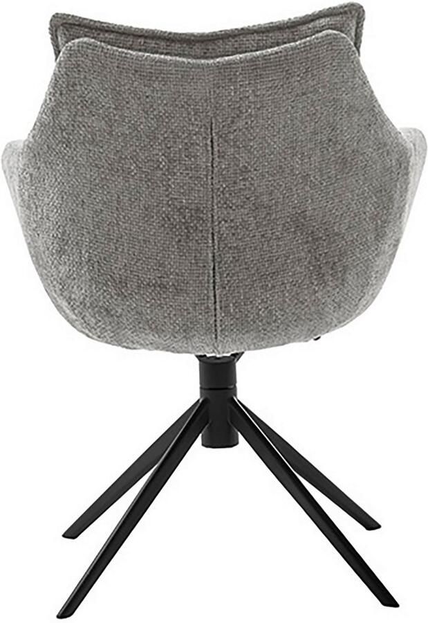 MCA furniture Eetkamerstoel Parker (2-set) draaibaar 360° draai- & schommelfunctie belastbaarheid 120 kg - Foto 8