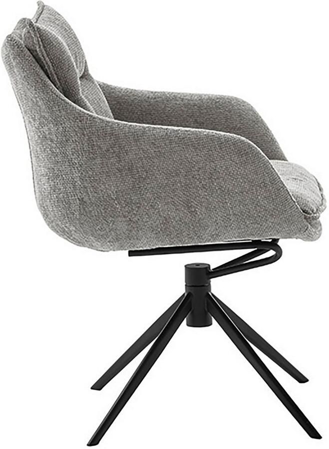 MCA furniture Eetkamerstoel Parker (2-set) draaibaar 360° draai- & schommelfunctie belastbaarheid 120 kg - Foto 5