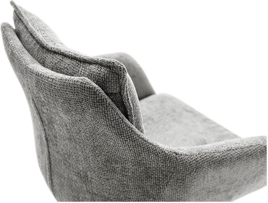 MCA furniture Eetkamerstoel Parker (2-set) draaibaar 360° draai- & schommelfunctie belastbaarheid 120 kg - Foto 2