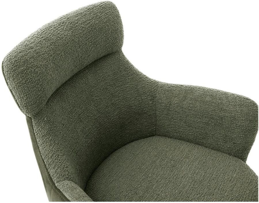 MCA furniture Eetkamerstoel Pelion (2-set) draaibaar 360° draai- & schommelfunctie zithoogte ca. 50 cm - Foto 2