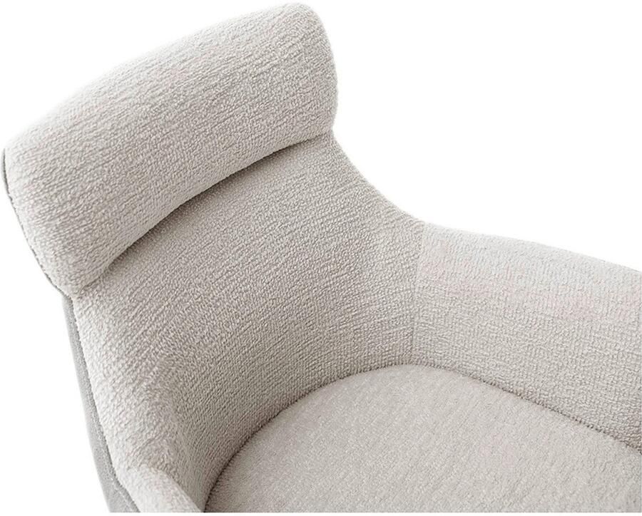 MCA furniture Eetkamerstoel Pelion (2-set) draaibaar 360° draai- & schommelfunctie zithoogte ca. 50 cm - Foto 2