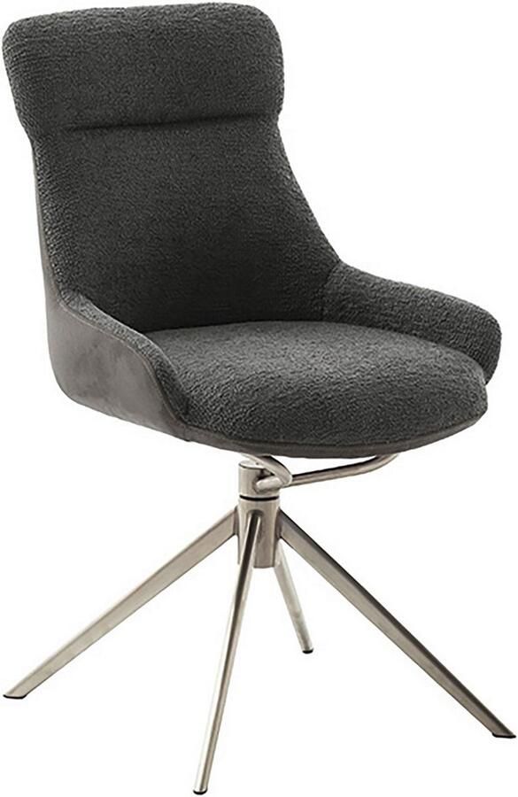 MCA furniture Eetkamerstoel Pelion (2-set) draaibaar 360° draai- & schommelfunctie zithoogte ca. 50 cm - Foto 3