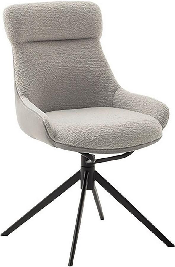 MCA furniture Eetkamerstoel Pelion (2-set) draaibaar 360° draai- & schommelfunctie zithoogte ca. 50 cm - Foto 7