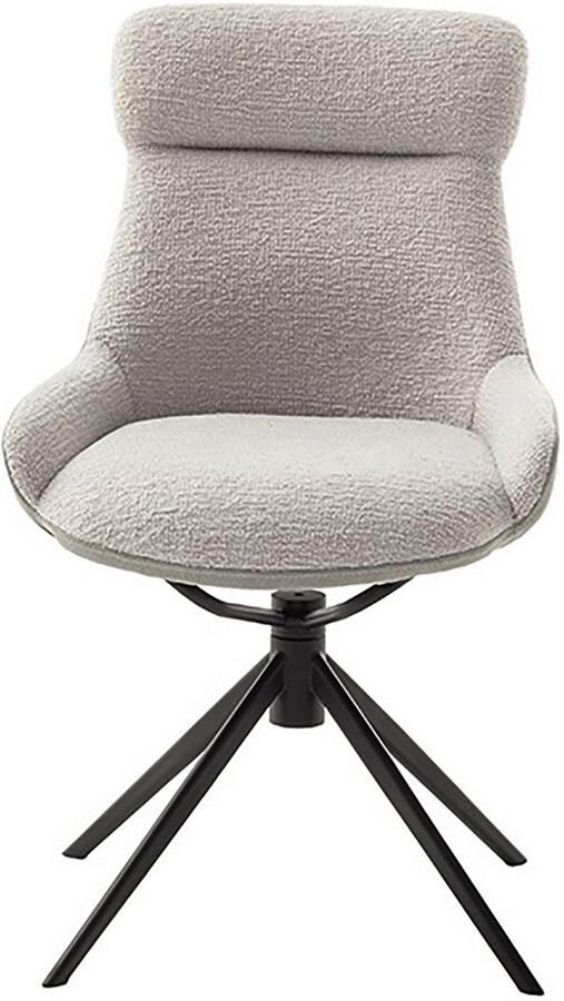 MCA furniture Eetkamerstoel Pelion (2-set) draaibaar 360° draai- & schommelfunctie zithoogte ca. 50 cm - Foto 10