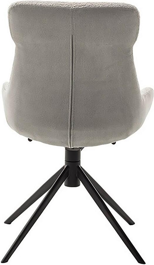 MCA furniture Eetkamerstoel Pelion (2-set) draaibaar 360° draai- & schommelfunctie zithoogte ca. 50 cm - Foto 9