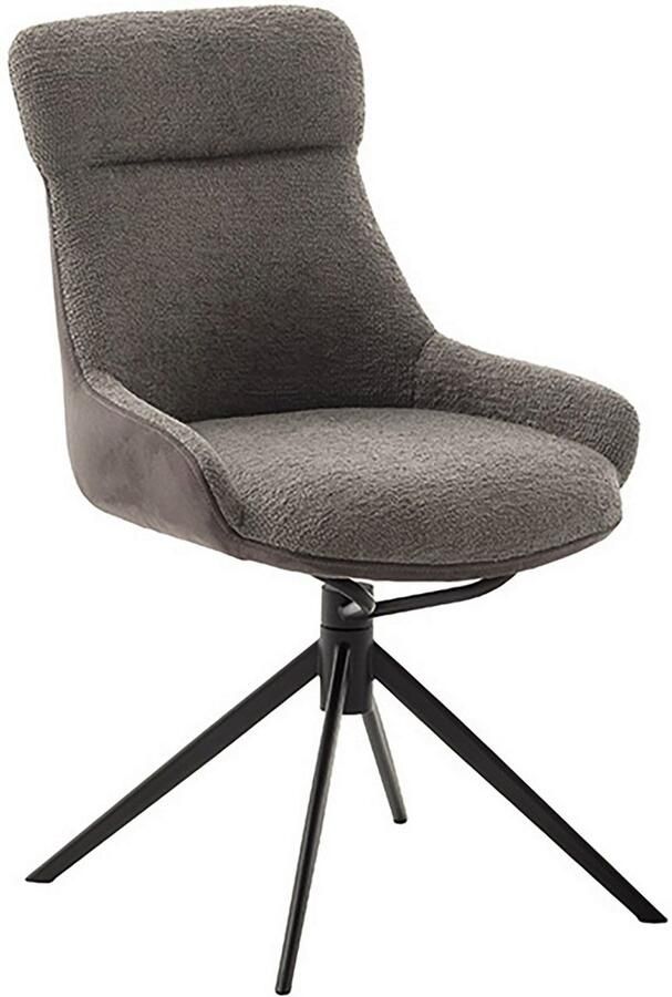 MCA furniture Eetkamerstoel Pelion (2-set) draaibaar 360° draai- & schommelfunctie zithoogte ca. 50 cm - Foto 3