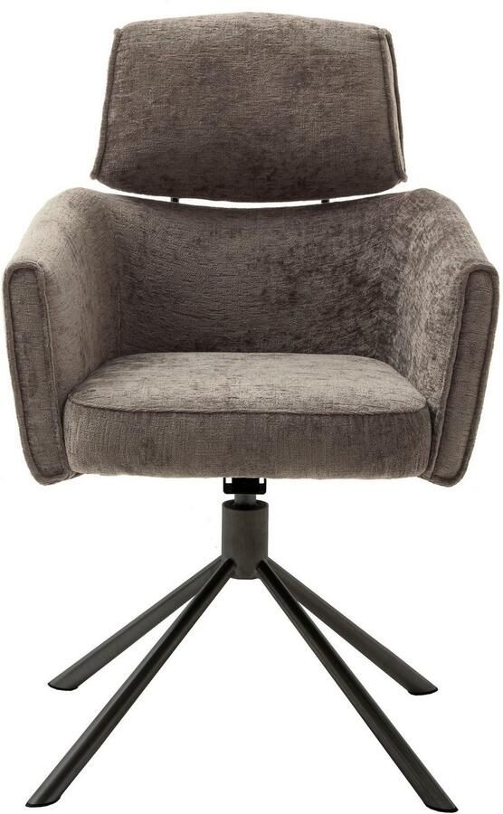 MCA furniture Eetkamerstoel Quebec (2-set) 360° draaibaar pocketvering zithoogte ca. 51 cm (set 2 stuks) - Foto 9