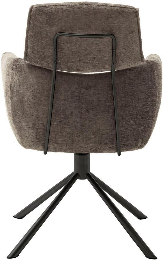 MCA furniture Eetkamerstoel Quebec (2-set) 360° draaibaar pocketvering zithoogte ca. 51 cm (set 2 stuks) - Foto 7