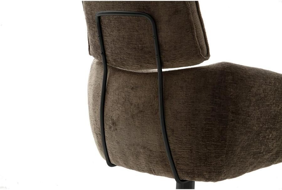 MCA furniture Eetkamerstoel Quebec (2-set) 360° draaibaar pocketvering zithoogte ca. 51 cm (set 2 stuks) - Foto 5