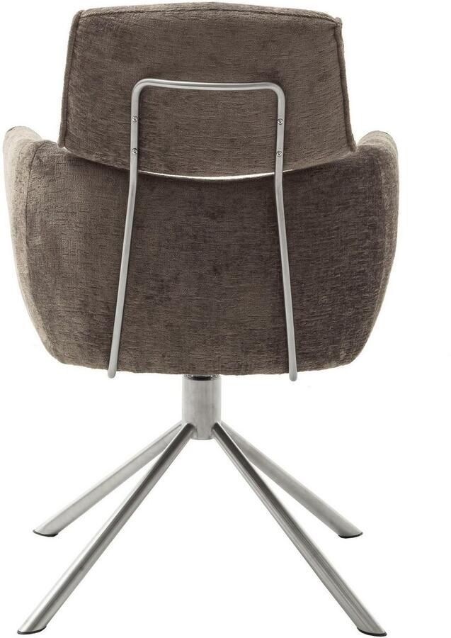 MCA furniture Eetkamerstoel Quebec (2-set) 360° draaibaar pocketvering zithoogte ca. 51 cm (set 2 stuks) - Foto 3