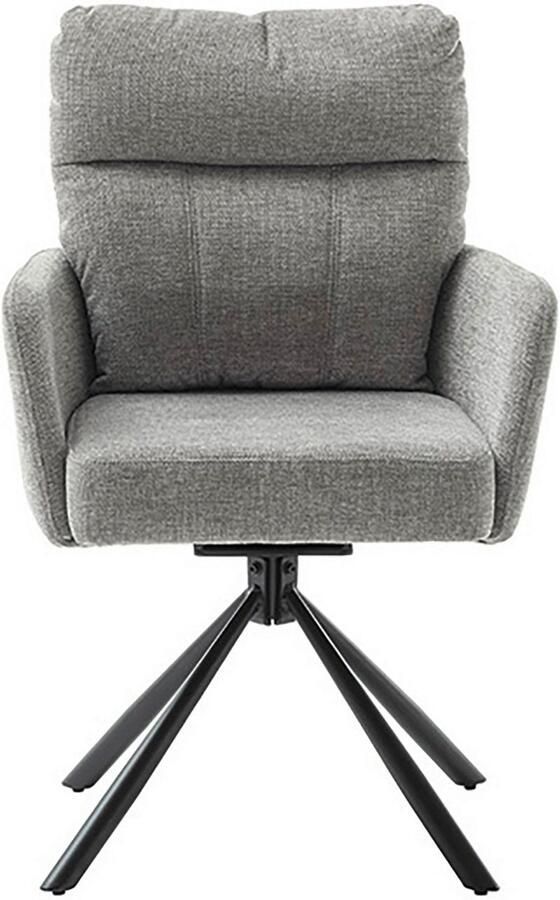 MCA furniture Eetkamerstoel Utica (2-set) draaibaar 180° pocketvering zithoogte ca. 50 cm - Foto 10