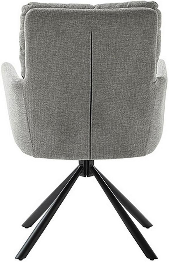 MCA furniture Eetkamerstoel Utica (2-set) draaibaar 180° pocketvering zithoogte ca. 50 cm - Foto 8