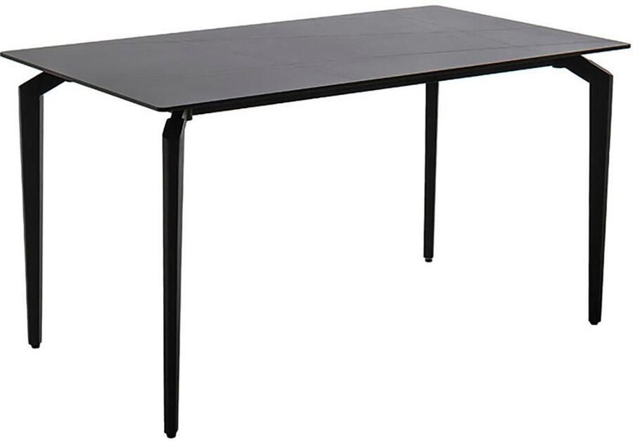 MCA furniture Eettafel FREMONT 4-poot tafel Keramiek metaal tafelblad 1 2 cm 4-6 personen - Foto 4