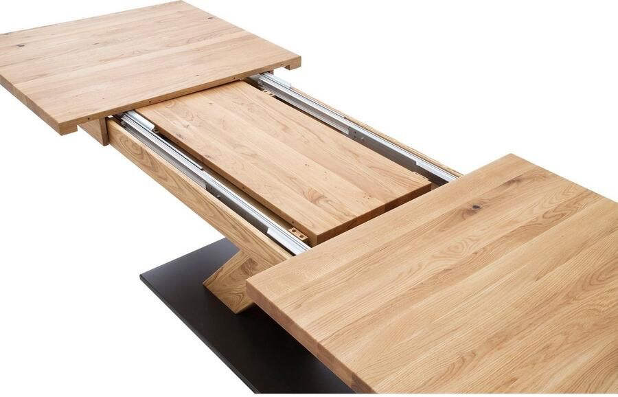 MCA furniture Eettafel Mendoza A Eettafel massief hout met synchroon uittreksysteem - Foto 4