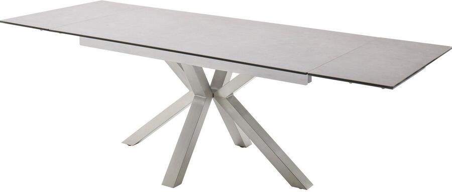 MCA furniture Eettafel Nagano Eettafel glas-keramiek met uittrekbaar deel aan de kopse kant - Foto 4