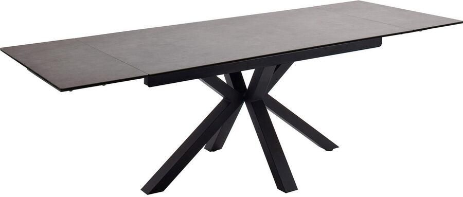 MCA furniture Eettafel Nagano Eettafel glas-keramiek met uittrekbaar deel aan de kopse kant - Foto 3