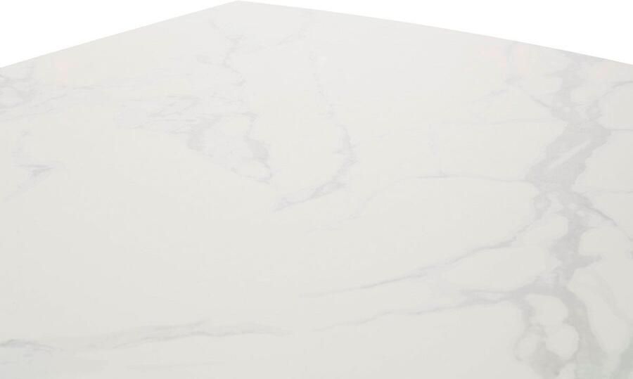 MCA furniture Eettafel OSSANA vierpoot tafel 180-260 cm Keramiek metaal eindschuif uittrekbaar tafelblad 13 mm 8-10 personen - Foto 7