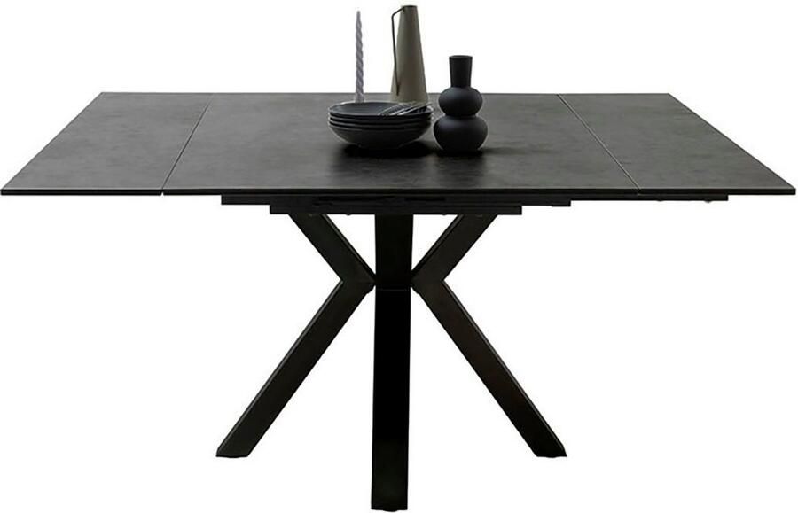 MCA furniture Eettafel PALLINI uitschuifbare tafel 90-150 cm Keramiek metaal lengteschuif uittrekbaar tafelblad 13 mm - Foto 13