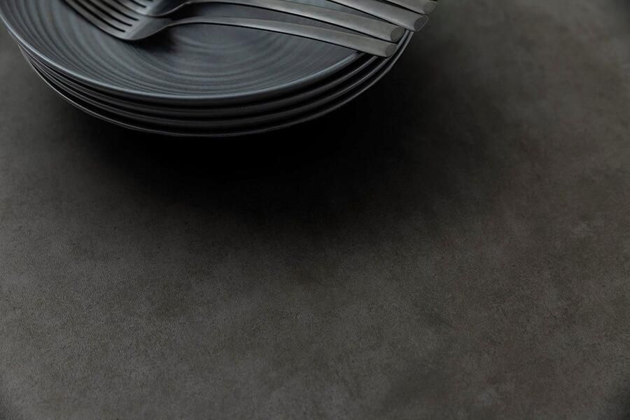 MCA furniture Eettafel PALLINI uitschuifbare tafel 90-150 cm Keramiek metaal lengteschuif uittrekbaar tafelblad 13 mm - Foto 3