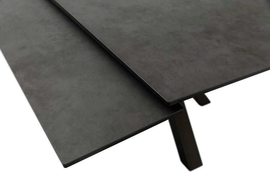 MCA furniture Eettafel PALLINI uitschuifbare tafel 90-150 cm Keramiek metaal lengteschuif uittrekbaar tafelblad 13 mm - Foto 7