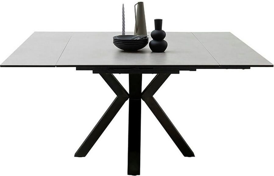MCA furniture Eettafel PALLINI uitschuifbare tafel 90-150 cm Keramiek metaal lengteschuif uittrekbaar tafelblad 13 mm - Foto 13