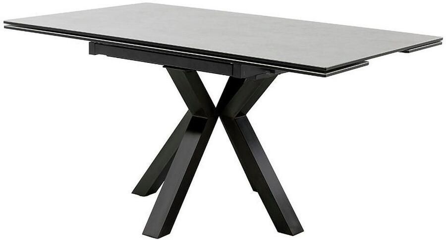 MCA furniture Eettafel PALLINI uitschuifbare tafel 90-150 cm Keramiek metaal lengteschuif uittrekbaar tafelblad 13 mm - Foto 9