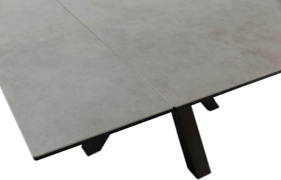 MCA furniture Eettafel PALLINI uitschuifbare tafel 90-150 cm Keramiek metaal lengteschuif uittrekbaar tafelblad 13 mm - Foto 8