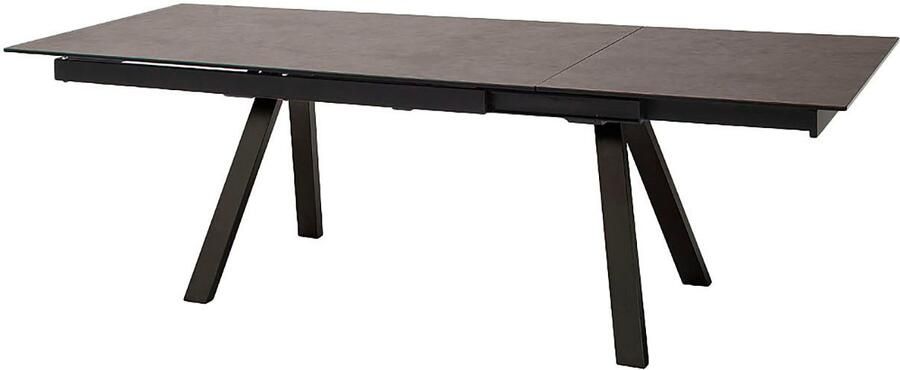 MCA furniture Eettafel TOBAGO uitschuiftafel 180-260 cm Keramiek metaal uitschuifbaar tafelblad 13 mm - Foto 6