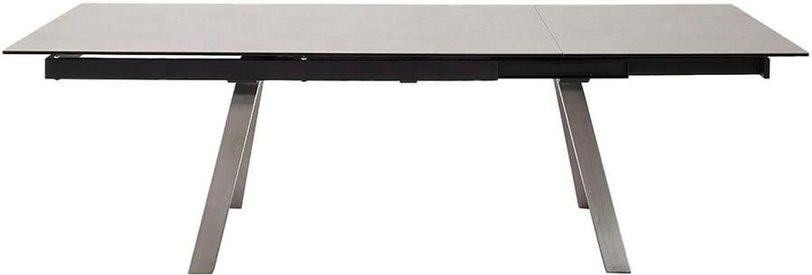MCA furniture Eettafel TOBAGO uitschuiftafel 180-260 cm Keramiek roestvrij staal uitschuifbaar tafelblad 13 mm - Foto 5